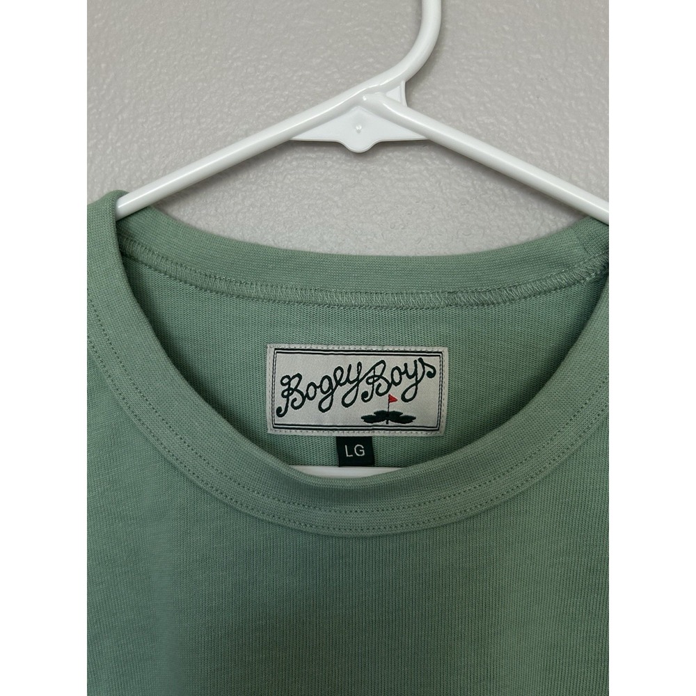 bogey boys Macklemore clover t-shirt green large. Golfing Street St. Patrick NEW - Picture 5 of 10